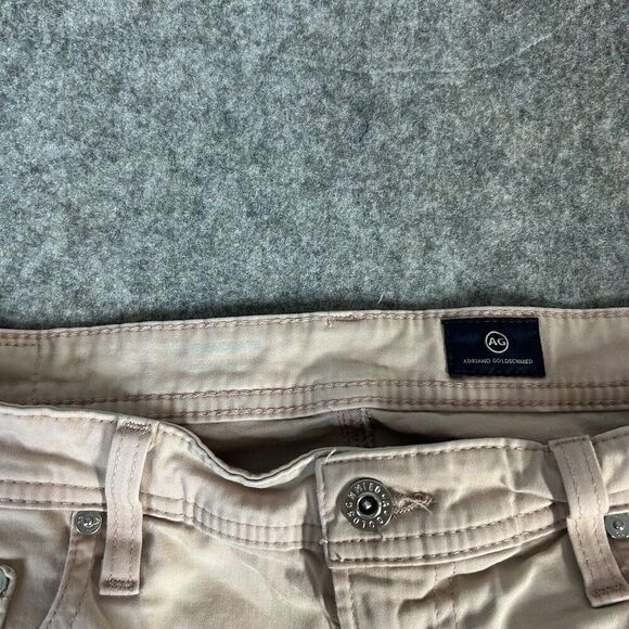 Adriano Goldschmied Jeans Mens 34X28 The Graduate Tailored Fit Pink Preppy - Picture 5 of 9